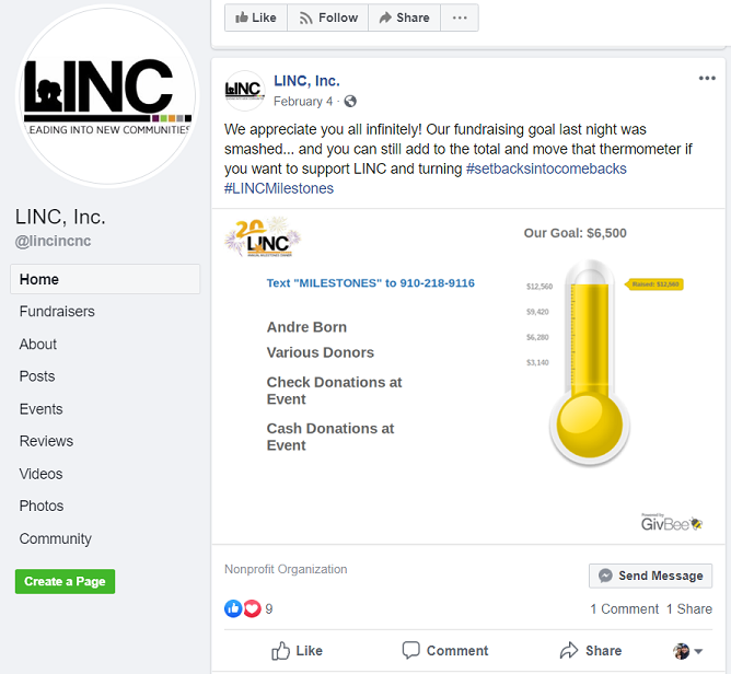 Linc-GivBee-donation-thermometer